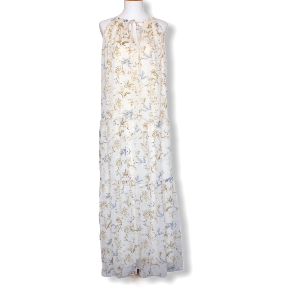DREW Anthro Floral Cottagecore Vintage Maxi Dress